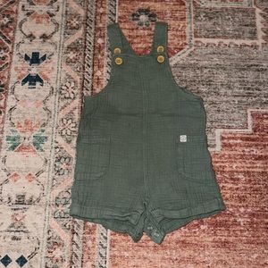 Little planet by Carters 12 month green overalls